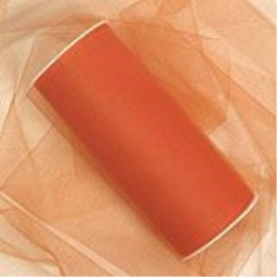 Orange Tulle - 3 X 25yd - Fabric Cloth - Width: 3 by Paper Mart