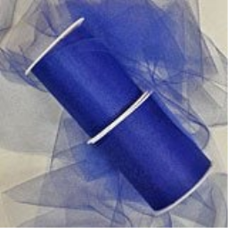 Royal Blue Tulle - 6 X 100 Yards - Fabric Cloth - Width: 6 by Paper Mart