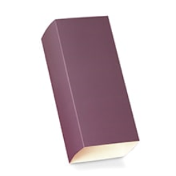 Clear Purple Macaron Box Sleeve - 6 X 2 - Cardboard - Quantity: 25 by Paper Mart