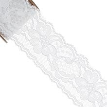 2(50mm)X 25yd White Bella Lace Ribbon Width: 2 Length: 25 yd by Paper Mart