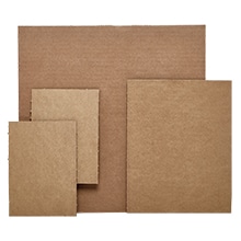 Kraft Corrugated Cardboard Sheets - 18 X 18 - Quantity: 50 - Sheets and Pads by Paper Mart