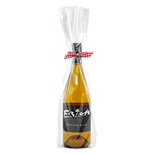Clear Cello Wine Bags - 4 X 2-1/2 X 17 - Polypropylene / Cellophane Gusset - 2 1/2 - Quantity: 100 by Paper Mart