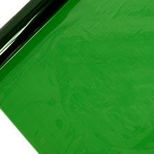 Polypropylene Clear Green Plastic Cello Film Colored - 40 X 100' - Propylene Plastic - Poly Film by Paper Mart