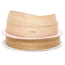 Mesh Natural Jute Ribbon Colored - 3/8 X 25yd - by Paper Mart