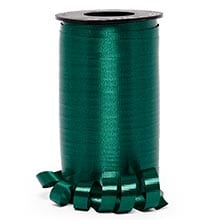 Forest Crimped Curling Ribbon - 3/8 X 250 Yards - Polyethylene - Poly Ribbons by Paper Mart