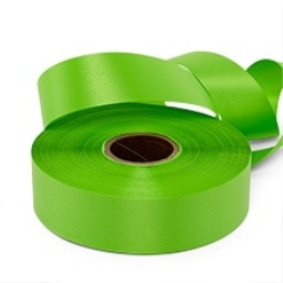 Lime Florist Polyethylene Ribbon - 1-7/16 X 100 Yards - Satin - Polyethylene Ribbons by Paper Mart