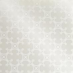 Silver Quatrefoil Wrapping Paper - 24 X 417