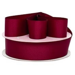 Burgundy Grosgrain Ribbon - 2-1/4 X 25yd - Cords by Paper Mart