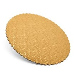 Round Bakery Gold Cake Circle 10 Cardboard - Quantity: 100 by Paper Mart